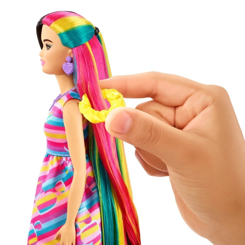 Mattel Barbie Totally Hair Heart Doll - Image 7
