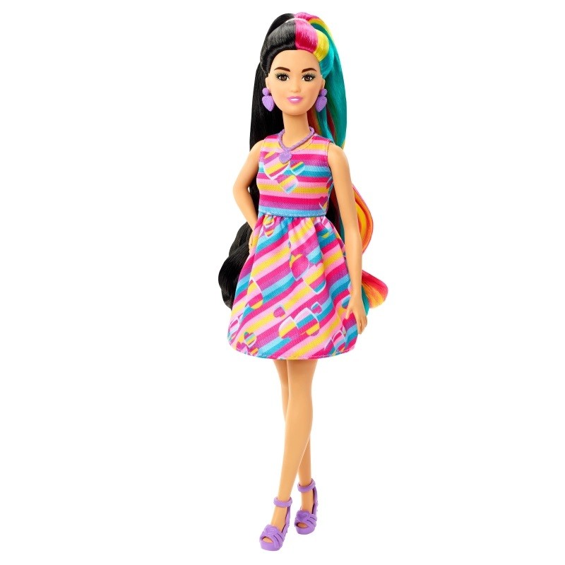 Mattel Barbie Totally Hair Heart Doll - Image 4