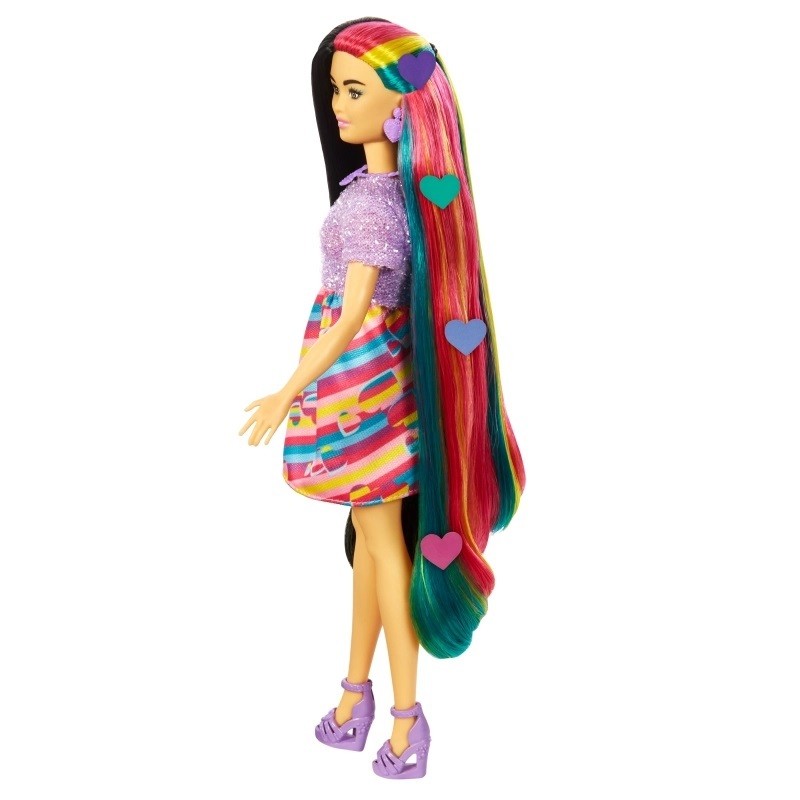 Mattel Barbie Totally Hair Heart Doll - Image 2