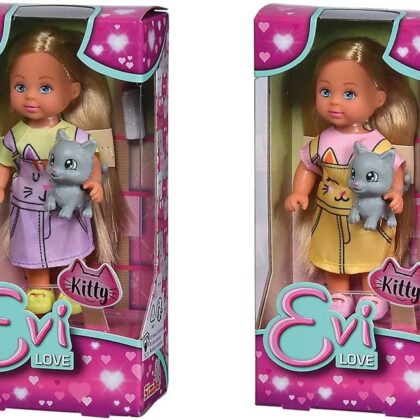 Simba Evi Love Evi lėlė su kačiuku