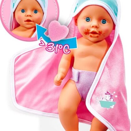Simba Doll Purvinais skruostais kūdikis, naujagimis kūdikis  30 cm
