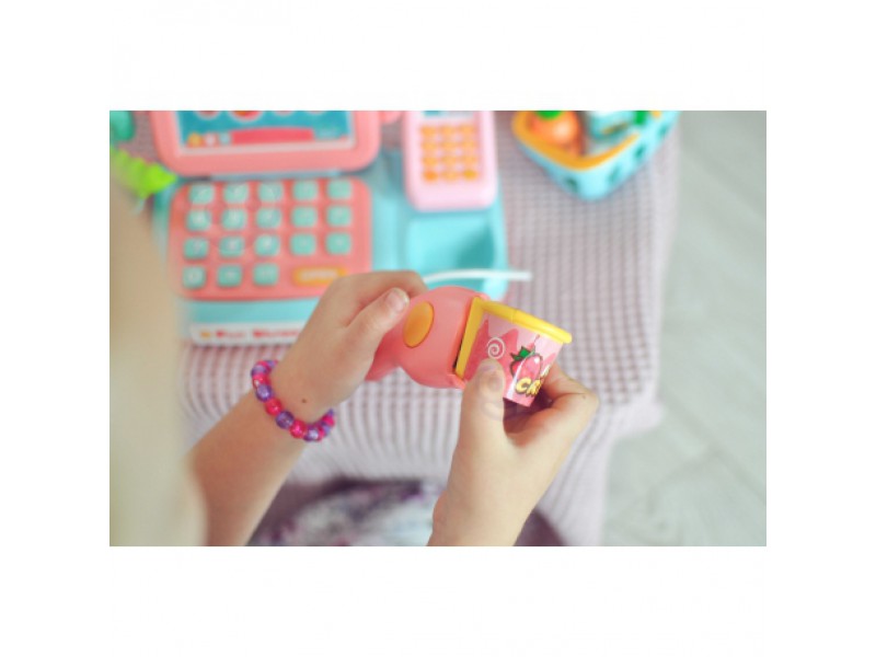 ŽAISLINIS KASOS APARATAS VAIKAMS | SU GARSO EFEKTAIS IR PRIEDAIS 24 VNT.| WOOPIE - Image 3
