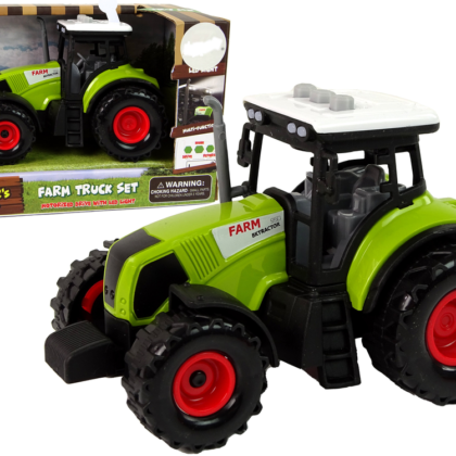 Vaikiškas traktoriukas Automobilis "Farm Green