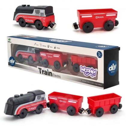 Woopie elektrinių lokomotyvų traukinių magnetiniai vagonai