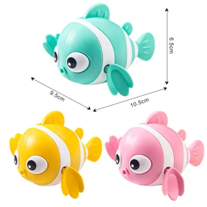 Vonios žaislas miela plaukiojanti žuvytė
