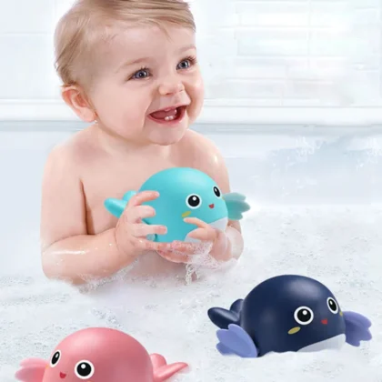 Vonios žaislas prisukamas banginukas