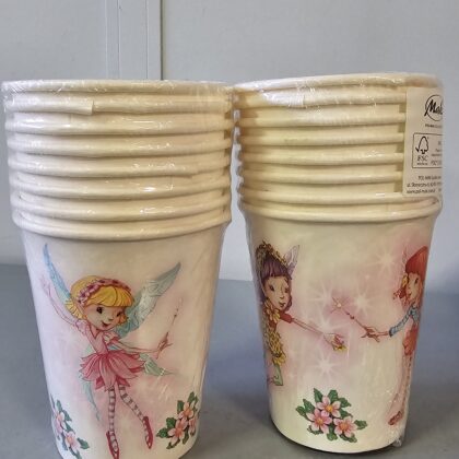 Popieriniai puodeliai "Fėja" 8vnt. 250ml.