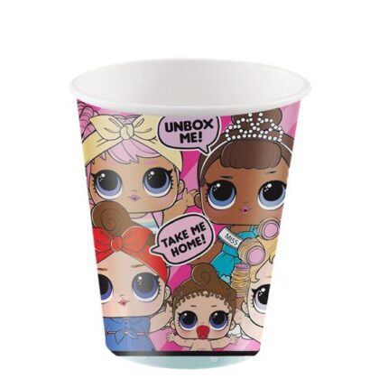 Puodeliai "LOL " (8 vnt./270 ml)
