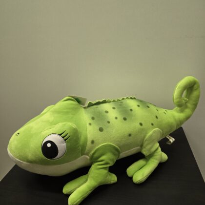 Minkštas ir švelnus pliušinis driežas