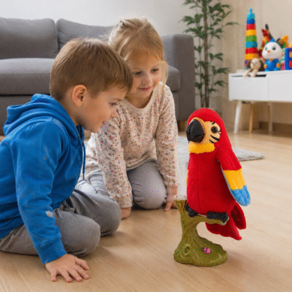 Interaktyvi kalbanti papūga