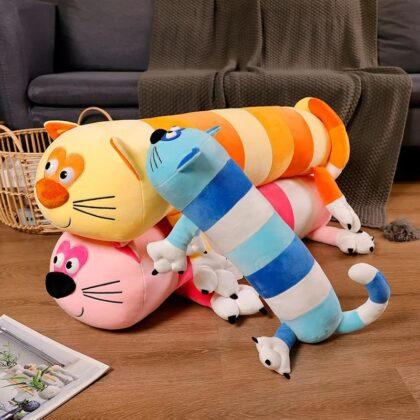 Minkštas pliušinis katinas 80cm