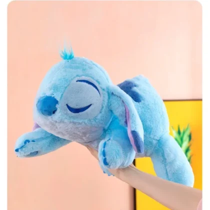 Labai minkštas švelnus pliušinis žaislas stitch (mėlynas) 55cm