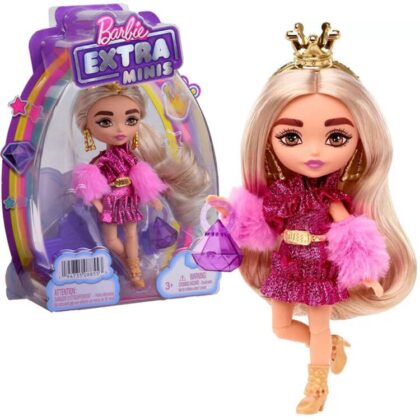 Vakarėlio žvaigždės stiliaus lėlė Barbie EXTRA MINIS