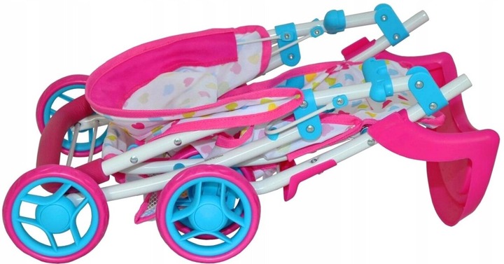 Natalie Candy lėlės vežimėlis rožinis Milly Mally - Image 3