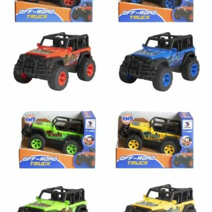 Auto Jeep Winner šviesa+ garsas 8,5cm