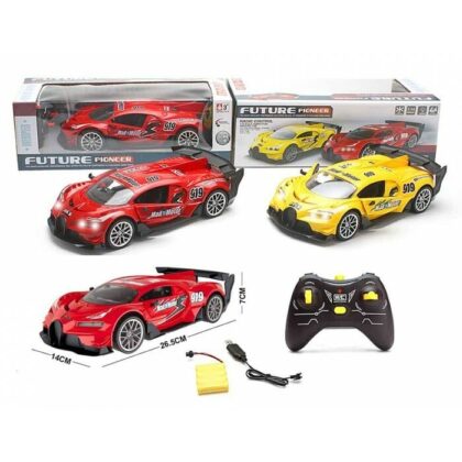 Radio bangom valdomas lenktyninis automobilis