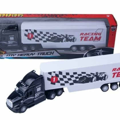 Sunkvežimis, metalinis dėžėje