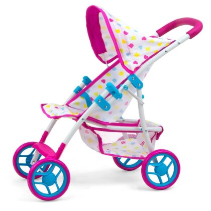 Natalie Candy lėlės vežimėlis rožinis Milly Mally