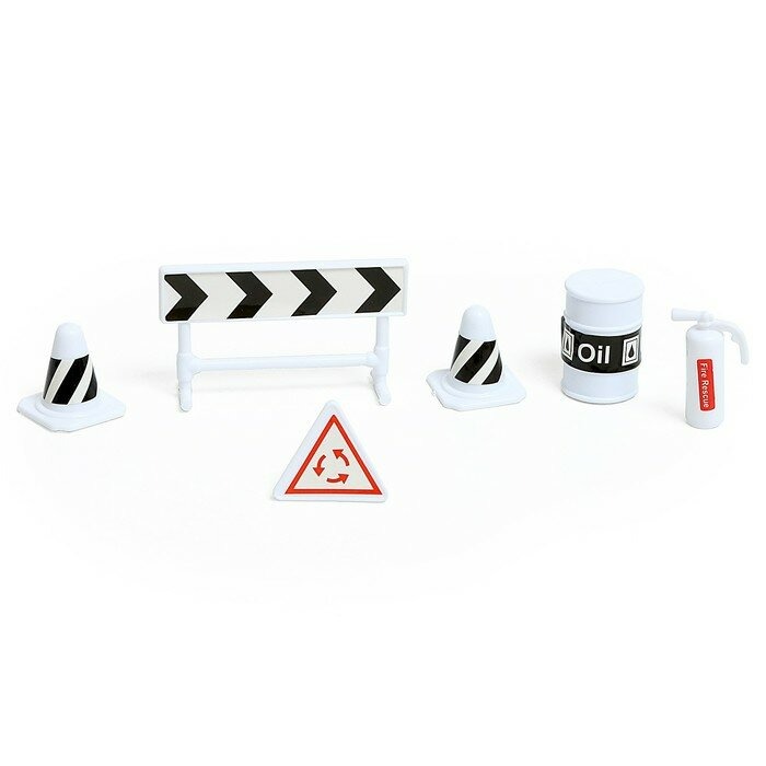 Mašinų ir priedų rinkinys miestui kurti. - Image 4