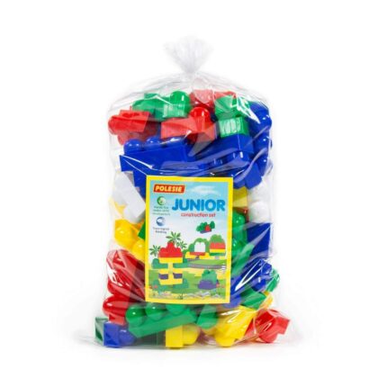 Polesie Junior Blocks 93 vnt. maišelyje