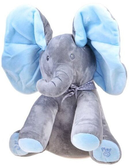 Interaktyvus pliušinis dramblys 33 cm, anglų k. - Image 6