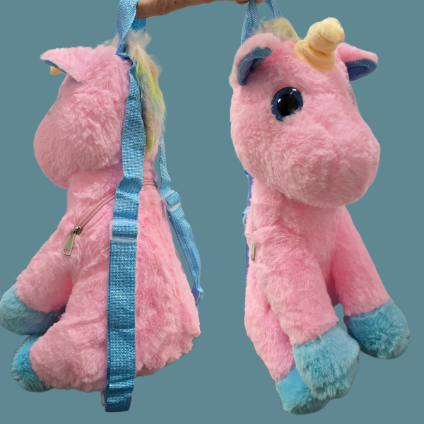 Pliušinės kuprinės - Image 3