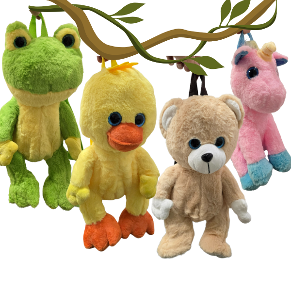 Pliušinės kuprinės