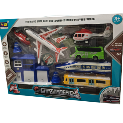 Oro uosto žaislinių figūrėlių rinkinys 