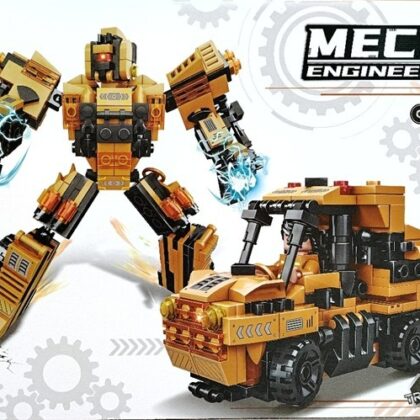 Mega konstrukcinių blokų rinkinys DUMP TRUCK 2in1 – 423 elementai