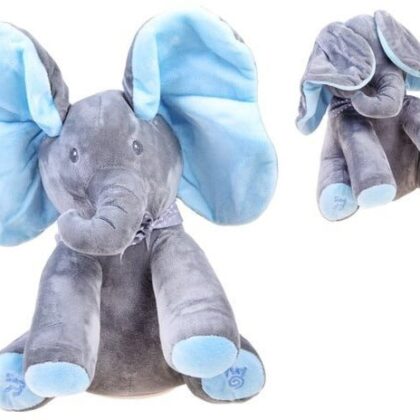 Interaktyvus pliušinis dramblys  33 cm, anglų k.