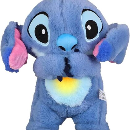 Pliušiniai Stitch melodija, šviesa, kvėpuoja