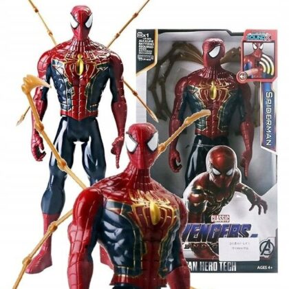 Figūra Avengers herojai, Spiderman su garsais, 28 cm. aukštis