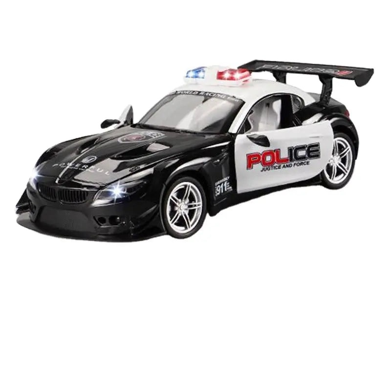 Nuotolinio valdymo policijos automobilis 1:16 su šviesomis ir garsais - Image 2