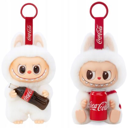 Labubu pliušinė figūrėlė, talismanas su raktų pakabuku, 5 serija, COLA staigmena