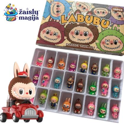 LABUBU Advento kalendorius – 24 staigmenos iki Kalėdų!