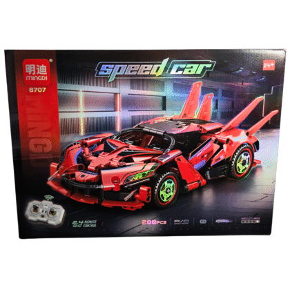 Nuotoliniu būdu valdomas sportinio automobilio konstruktorius „Speed Car“