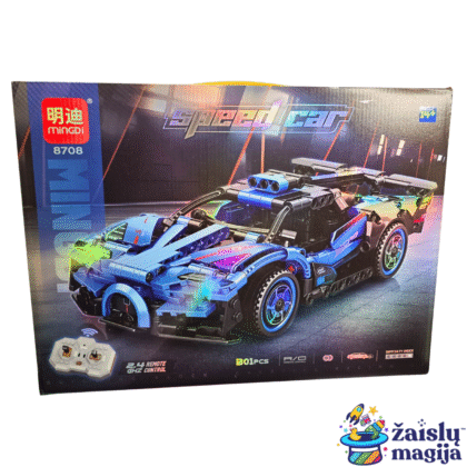 Nuotoliniu būdu valdomas sportinio automobilio konstruktorius „Speed Car“