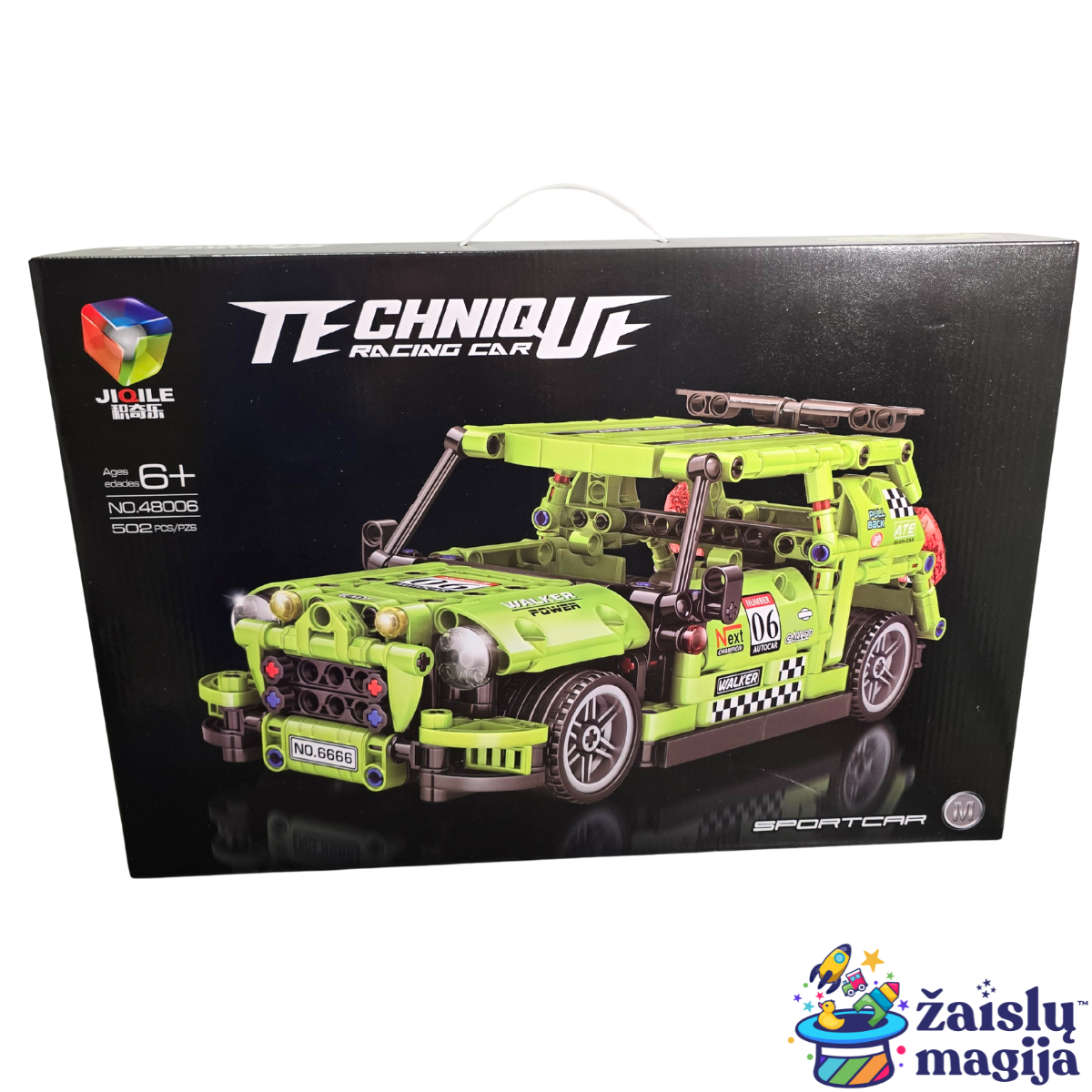 Statybinių kaladėlių rinkinys „Technique Racing Car“