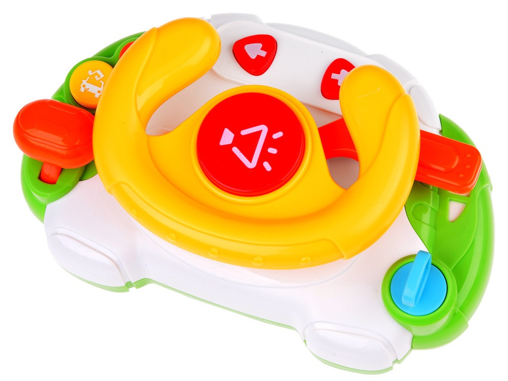 Interaktyvus sensorinis vairas vaikams su šviesa ir garsu - Image 5