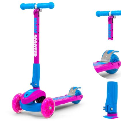 Triratis paspirtukas Milly Mally Magic Pink-Blue, 2691