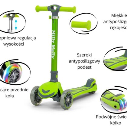 Paspirtukas Milly Mally Boogie