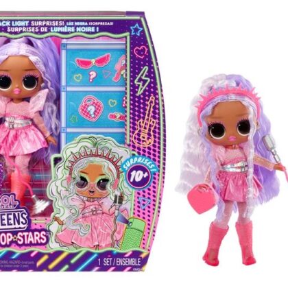Lėlė su priedais L.O.L. Surprise! Tweens Neon Pop Stars Kitty K