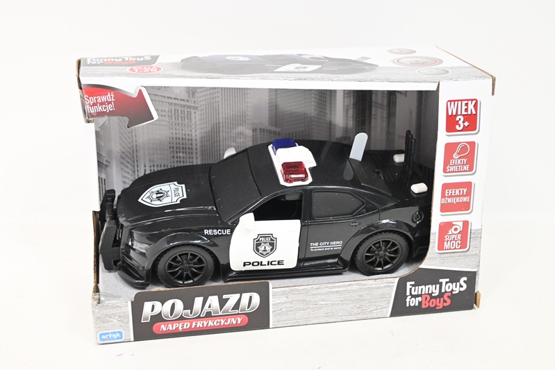 Policijos automobilis su inerciniu mechanizmu - Image 3