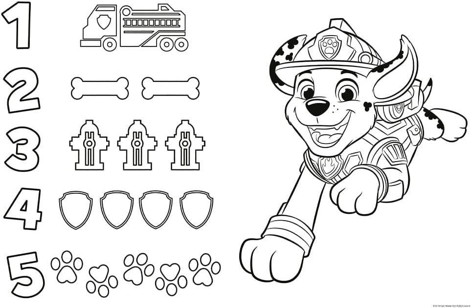 Dvipusė didelių detalių dėlionė TREFL PRIMO SUPER GIANT (3in1) – Šunyčiai patruliai (PAW Patrol), 15 det. - Image 2