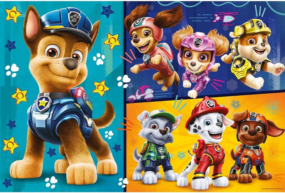 Dvipusė didelių detalių dėlionė TREFL PRIMO SUPER GIANT (3in1) – Šunyčiai patruliai (PAW Patrol), 15 det. - Image 3