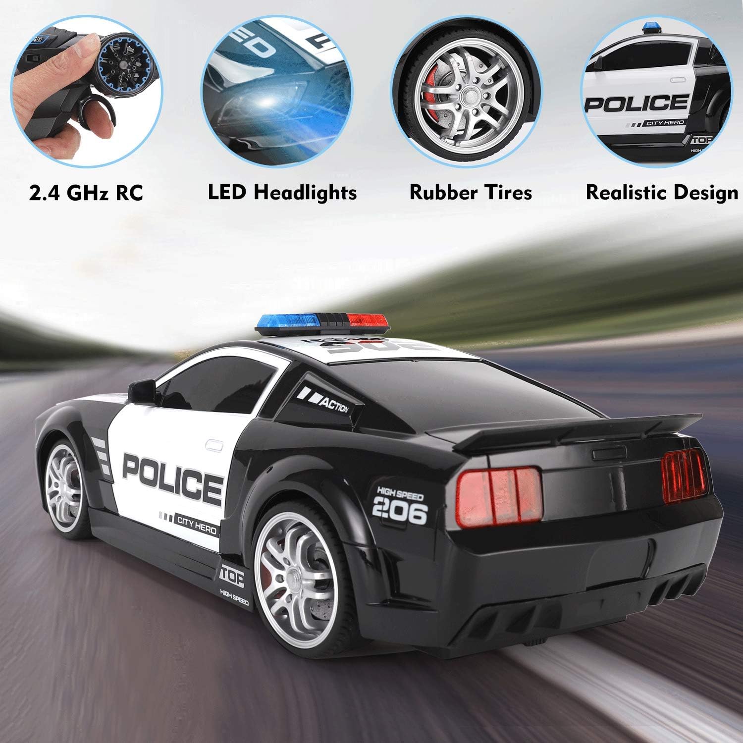 Nuotoliniu būdu valdomas policijos automobilis - Image 7