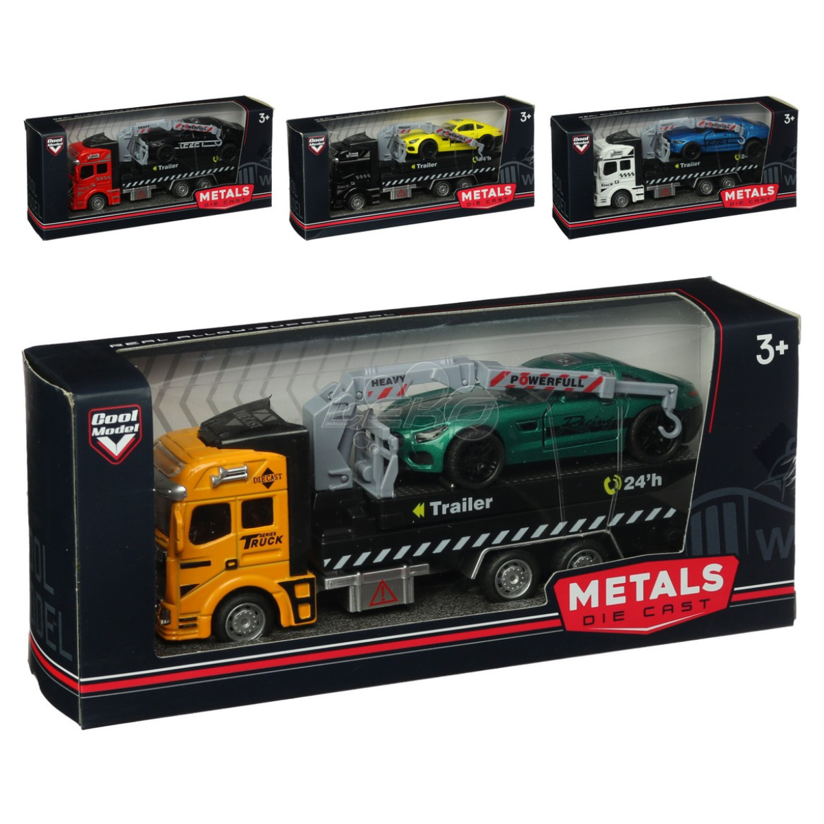 Automobilinis evakuatorius su gerve ir sportiniu automobiliu - Image 4