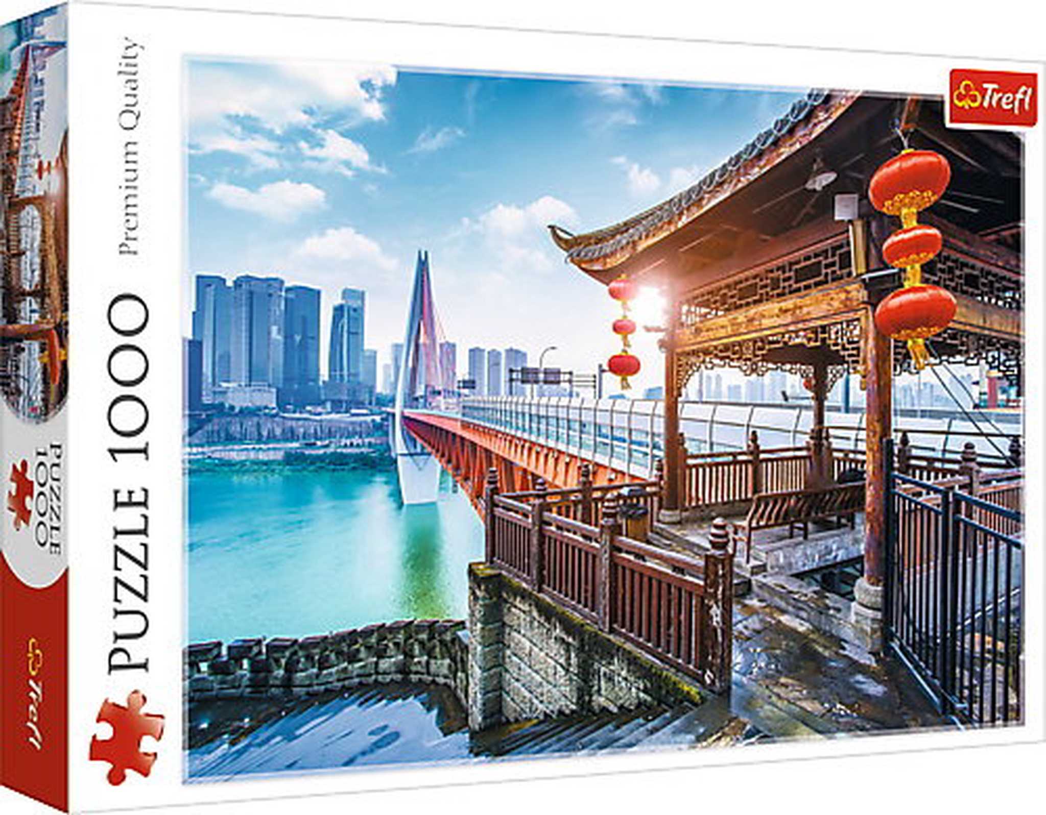 Trefl dėlionė „Chongqing, Kinija“, susidedanti iš 1000 detalių
