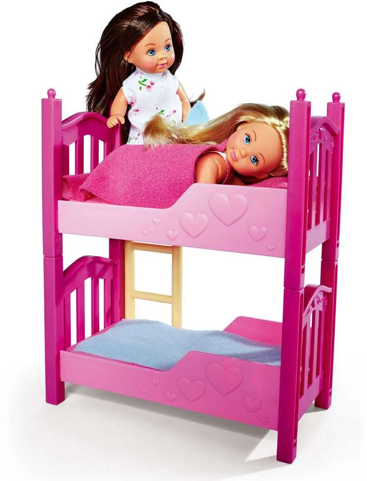 Lėlės ir dviaukštė lova Simba Evi Love, uniwersalny - Image 2