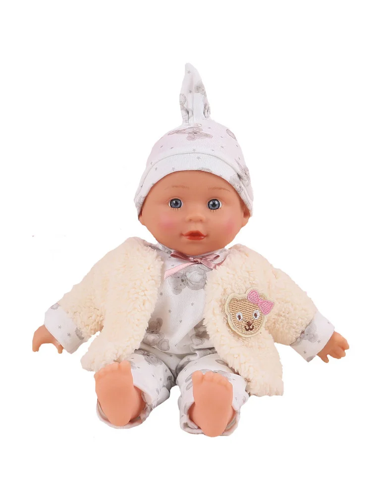Edukacinė kalbanti ir dainuojanti lėlė-kūdikis „Julka“ (32 cm)